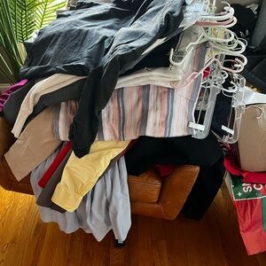 Mixed Women's Clothing Pile - Multi Color